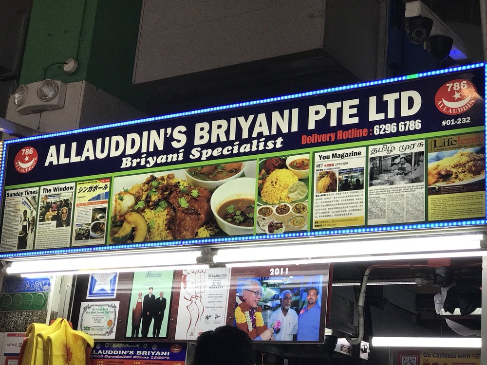 Allauddin's Briyani Top 5 Best Restaurants & Places To Eat in Little India Singapore 