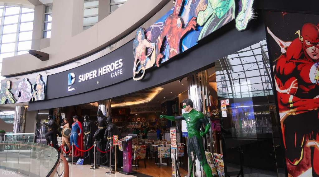 DC Comics Super Heroes Café Top 5 Best Restaurant For Family In Singapore