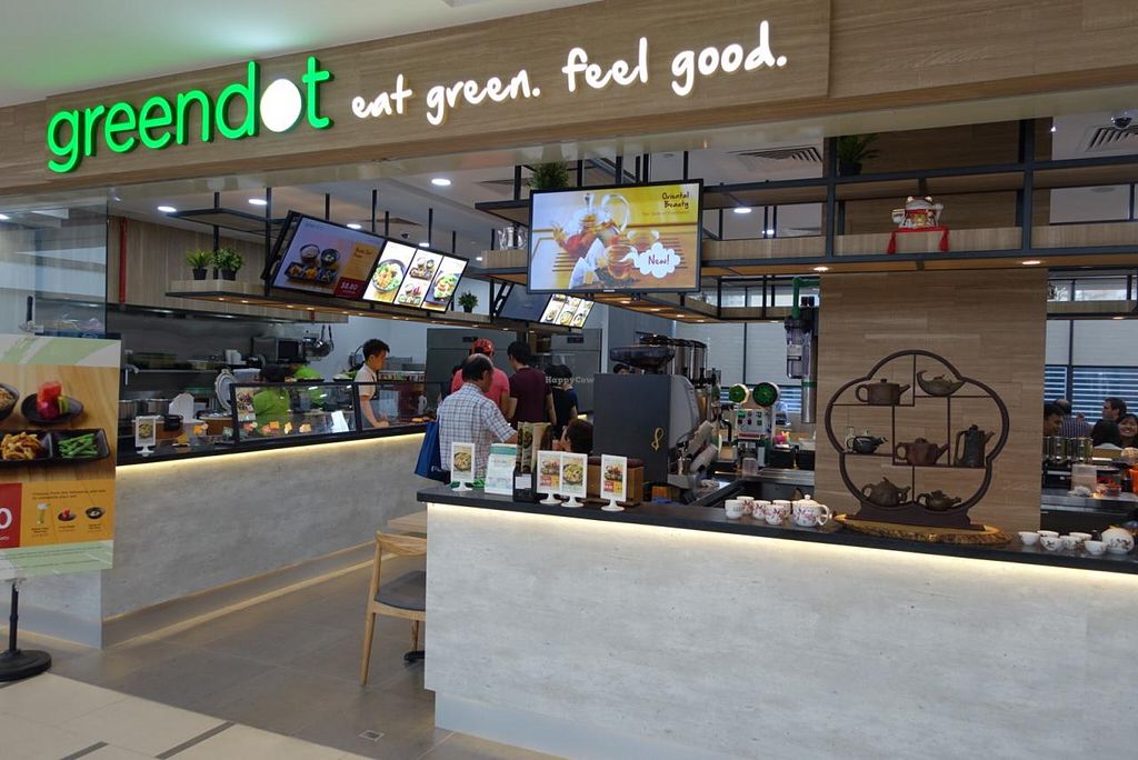 Green Dot Top Best Vegetarian and Vegan Burgers Must Try in Singapore Food