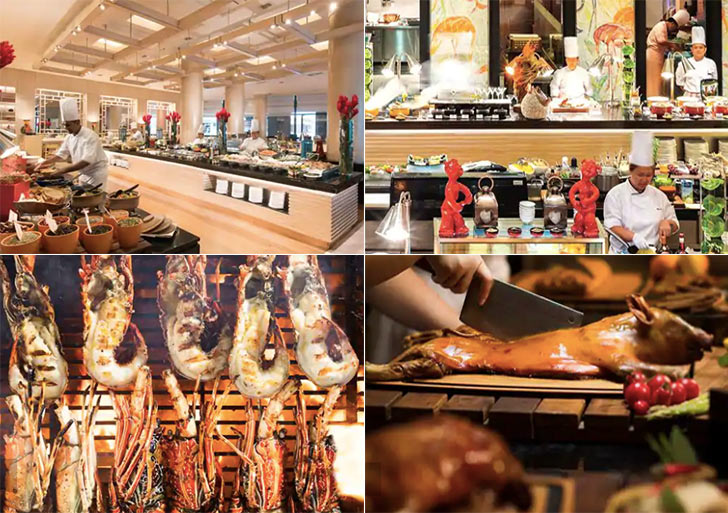 OSCAR’S @ CONRAD CENTENNIAL HOTEL best buffet restaurant place delicious Singapore food must try to eat