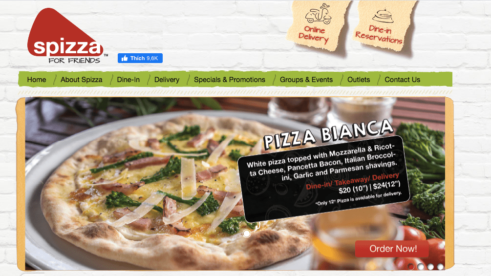 Spizza - top best Singapore pizza delivery service